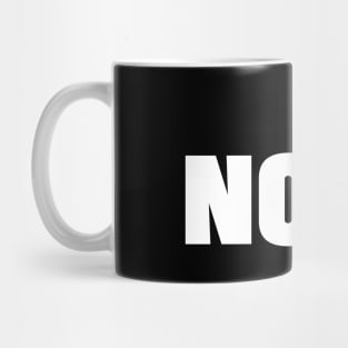 Cute Sloth Nope Mug